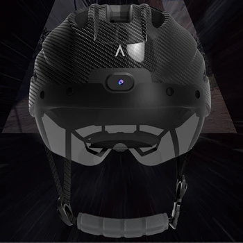 1080 P Мотоциклет Шлем Подвижна 1500 ма Литиево-Йонна Батерия Смарт Камера за Каска Велосипеден Шлем 5-2A GPS с Предпазни Очила за Възрастни Мъже Жени