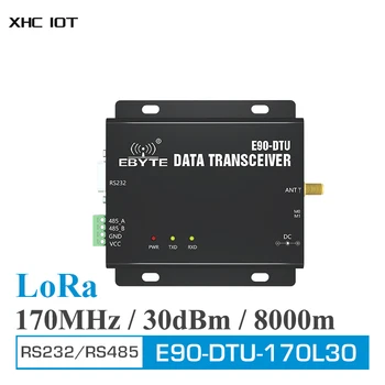 170 Mhz RS232 RS485 Suzan Безжичен предавател SMA-K 1 W 30 стока Далечни разстояния 8 км радиомодем за пренос на данни E90-DTU (170L30)