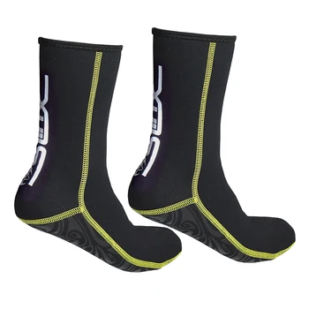 3 мм неопрен гумени чорапи за гмуркане за възрастни, Топли нескользящие чорапи за гмуркане, Ластични чорапи за водни спортове, плаж, сърф, гмуркане с акваланг