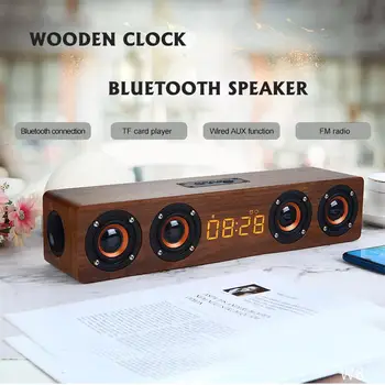 40 W Звукова панел за телевизор, hi-fi Безжична Bluetooth Високоговорители 3D Съраунд стереофоничен Субуфер Система за домашно кино Звукова кутия Movie РКС AUX