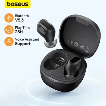 Baseus WM01 Слушалки Безжични Bluetooth 5,0 Слушалки TWS Спортни Слушалки С Шумопотискане Сензорно Управление Fone Слушалки Pro Gamer