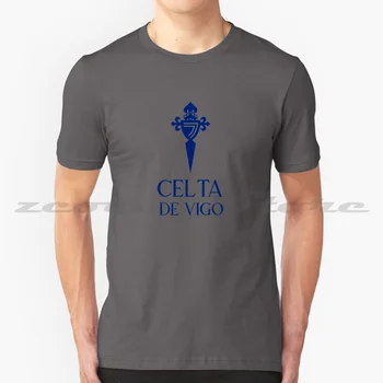 Blue 2, Мека модна тениска от 100% памук, за мъже и жени, Испания, Espana Os Celestes Celti?a, Испански футбол, Испански Английски футбол