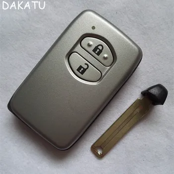 DAKATU 5 бр., калъф за smart дистанционно ключ, ключодържател, 2 бутона За Toyota Land Cruiser Prado 2010-2015, Подмяна с нож отвътре