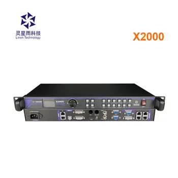 LINSN X2000 led видеостен HD видеопроцессор мащабируем и за свързване на led екрана на дисплея
