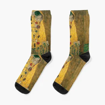 The Kiss - Чорапи, Густав Климт, чорапи за мъже, подаръци идеи, Свети Валентин, честит чорапи, нескользящие футболни чорапи