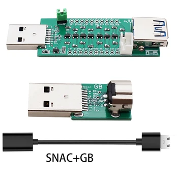 USB 3.0 SNAC Адаптер + GB за игрален контролер Mister Комплект датчици за платки De10nano Mister FPGA Mister IO