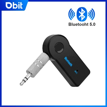 Автомобилен Bluetooth приемник AUX вход, конектор 3.5 мм 5,0, безжичен Bluetooth-адаптер, аудиоконвертер, стерео система за мобилни телефони с усилвател