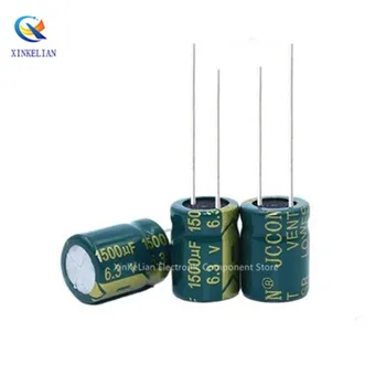 Алуминиев кондензатор 6,3 На 1000 1500 uf uf 2200 icf 3300 icf висока честота Ниско съпротивление esr