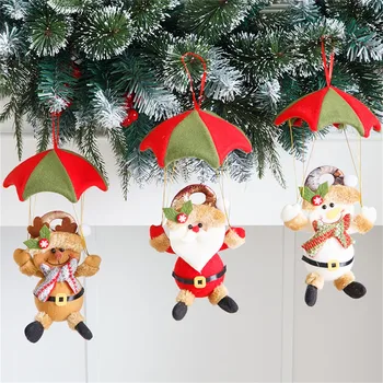 Висулки във формата на Дядо Коледа и Снежен човек, Украса на сцената, Окачване, нова година подаръци за Деца, Висящи Бижута, Коледна украса, Коледна декор