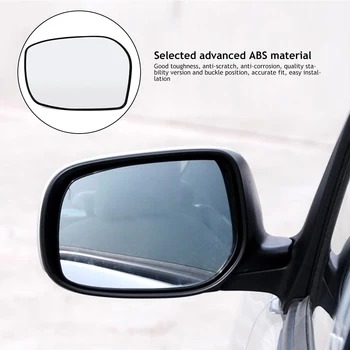 Външният Вид на Колата С Изглед Отстрани Подмяна на Ляво и Дясно на Автомобилни Огледала за обратно виждане Стъкло за Toyota Corolla E140 E150 2007-2013 Автомобилни Аксесоари