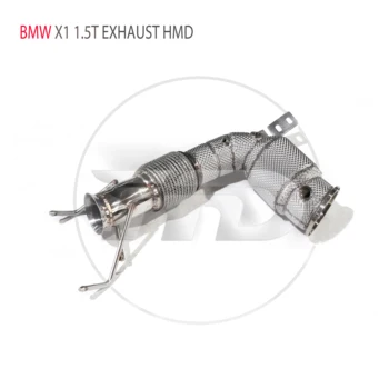 Выпускная система HMD-Висока производителност водосточный тръбен накрайник за BMW X1 1.5 T Аксесоари за Автомобили с катализатор колектор