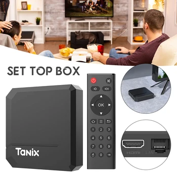 За Tanix TX2 Android 12 TV Box Allwinner H618 8K 2.4 G Wifi RAM, 2GB ROM 16G Global media player телеприставка