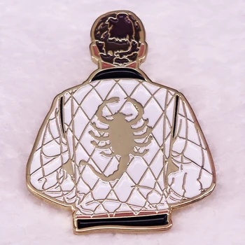 Иконата във формата на Скорпион, брошка с твърд Емайл, Бижу