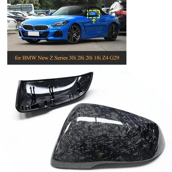 Капачка Огледало За BMW F52 F39 F45 F46 F48 F49 Z4 2018-2020 Подмяна на Ковани Автомобилни Капачки за обратно виждане, изработени От Въглеродни Влакна Shell Case Clip On