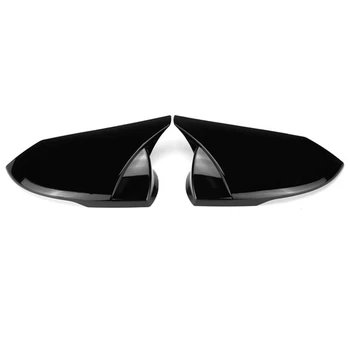 Колата M Style, лъскаво черен панел на огледалото за обратно виждане, странични огледално капачки за Hyundai Elantra 2021 2022