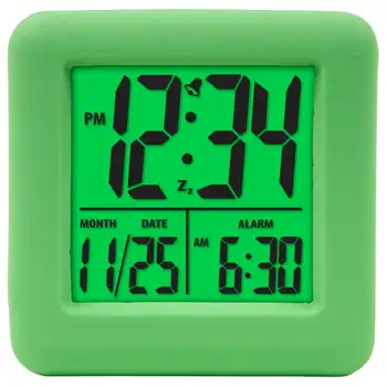 Кубичен будилник с подсветка при поискване, 70911 Reloj de mesa, Красиви дигитални часовници Despertador infantil, часовник с проектор дата