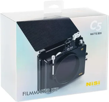 Мат скоростна NiSi Cinema C5, определени за режисьор / Starter kit / Комплект за кино, Матова кутия със скоба, VND 1-5, Филтър пакет