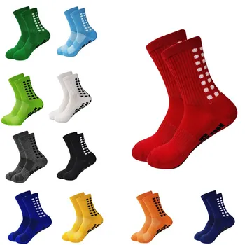 Нескользящие футболни чорапи за спорт, Джогинг, Колоездене, Крак туризъм, футболни чорапи, домашни чорапи за йога