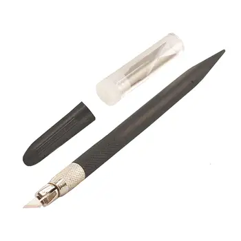 Нож за карвинга с 6 сменяеми остриета Режещи инструменти Хоби-нож за рязане на хартия, изготвяне на архитектурни модели в албуми
