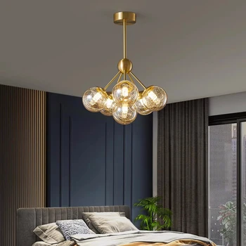 Окачен лампа Led художествена полилей Декора на стаята е в скандинавски стил умен дом хол декорация трапезария на закрито