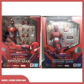 Оригинален Bandai S. H. Figuarts спайдърмен 3 Герои, от която няма връщане The Amazing Spider-Man В Наличност Колекционерски Фигурки Модел