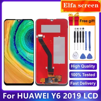 Оригинални LCD дисплей за Huawei Y6 2019 LCD дисплей с тъчскрийн За Huawei Y6 Prime 2019 LCD дисплей MRD-LX1f LX1 LX2 LX3 L21 L22 Y6 Pro 2019