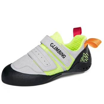 Професионална детска обувки за катерене, младежта дишащи обувки за тренировки по скално катерене, защищающая пръстите на краката, Детски маратонки PY-191