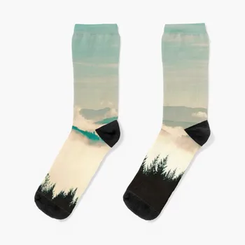 Стари чорапи с выцветанием в планински Гората, Детски чорапи, компресия чорапи за спорт и почивка
