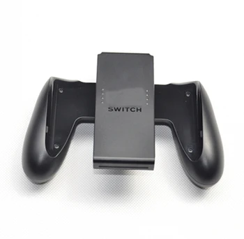 Черна ръкохватка без презареждане, за NS Nintend Switch Joycon Handle Grip Holder