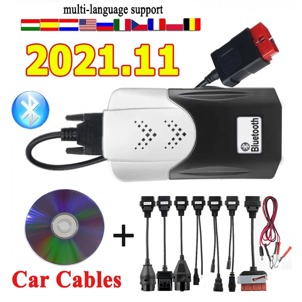 2021.11 Keygen Obd Obd2 скенер Vd Ds150e Cdp USB Bluetooth За TNESF DELPHIS ORPDC Multidiag Pro Автомобили, камиони диагностични инструменти . ' - ' . 0