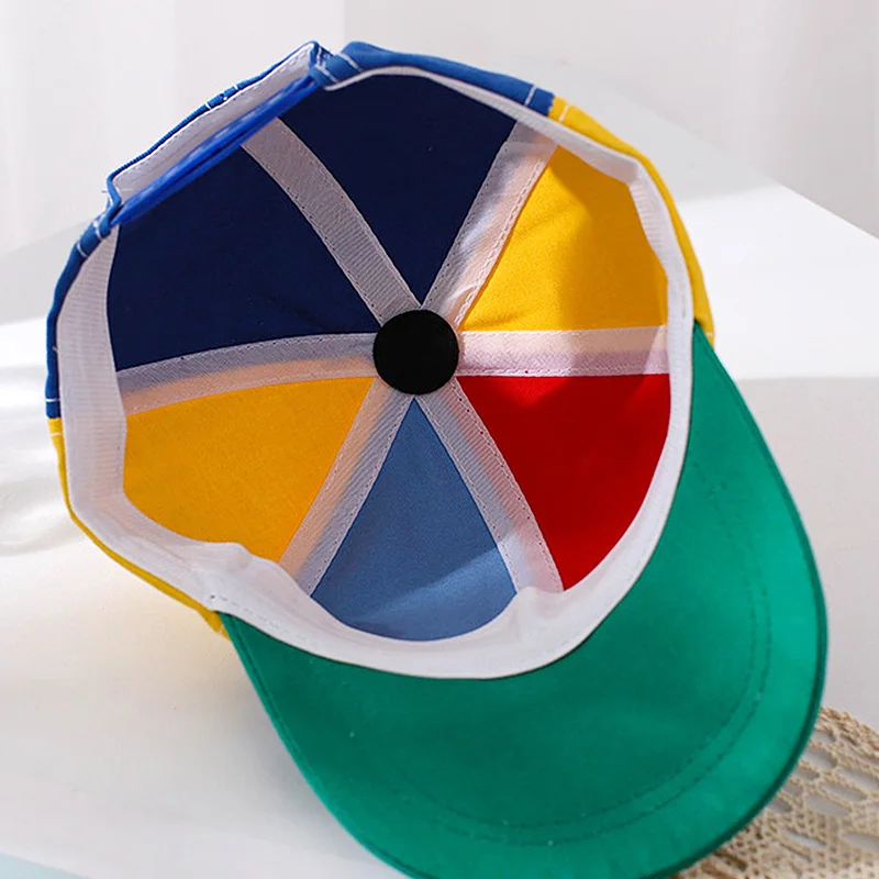 2023 Нова многоцветен панама, детска бейзболна шапка рибар с широка периферия, панама за момичета и момчета, солнцезащитная шапка, градинска ежедневни плажната риболовна шапка . ' - ' . 2