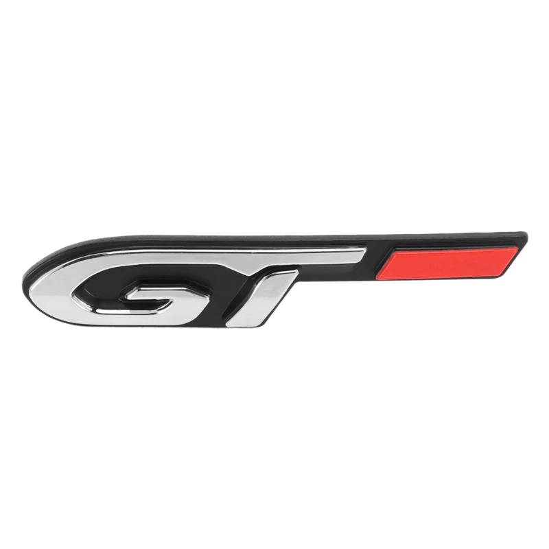 5X Готина 3D стикер в стила на автомобила Gt Design за Peugeot, модни стикер на вратата на автомобила . ' - ' . 1