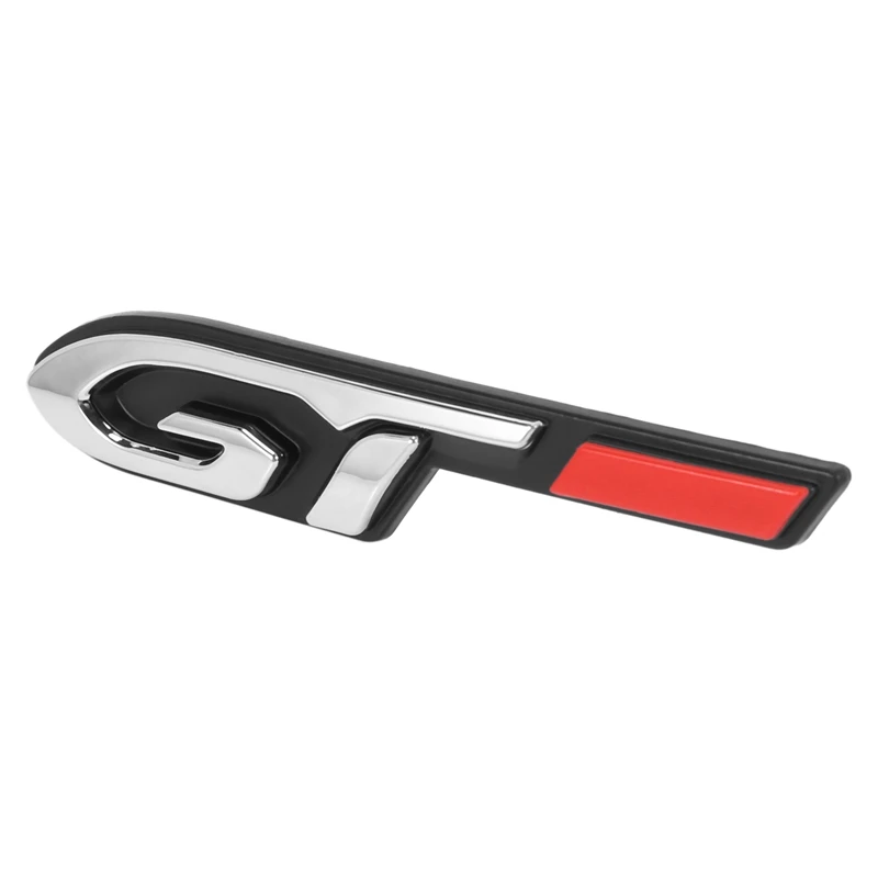 5X Готина 3D стикер в стила на автомобила Gt Design за Peugeot, модни стикер на вратата на автомобила . ' - ' . 2