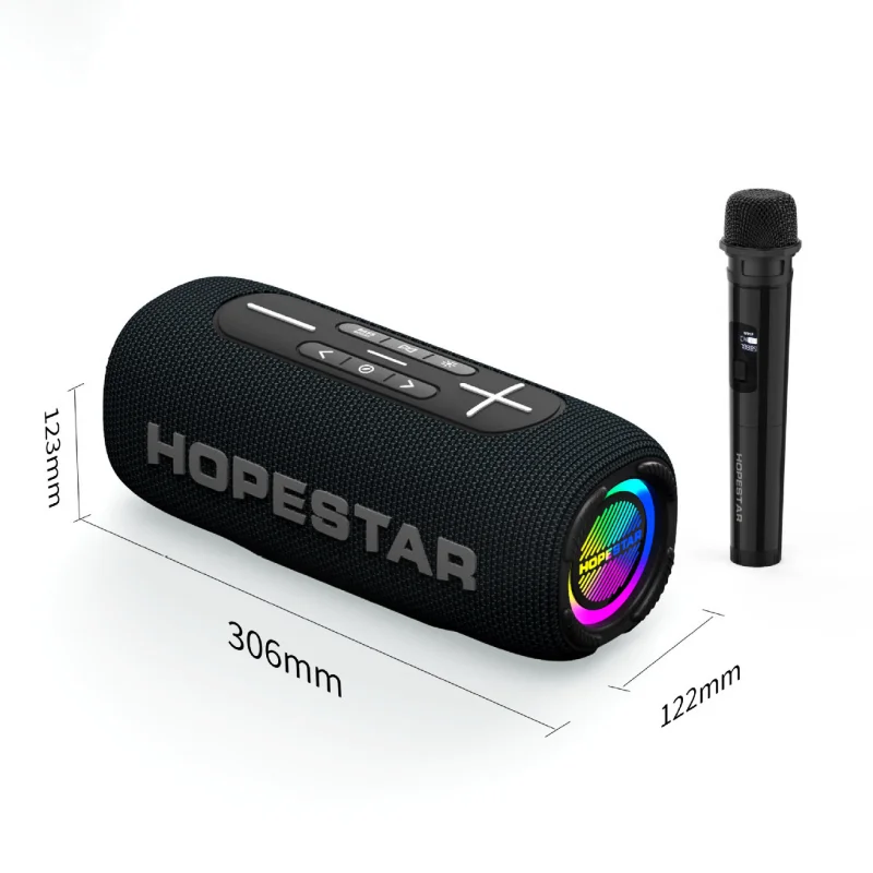 HOPESTAR P32 MAX 55 W Bluetooth Високоговорител Външна Водоустойчив Безжична Колона RGB Светлинен Ефект Вечерни Караоке Субуфер Caixa De Som . ' - ' . 5