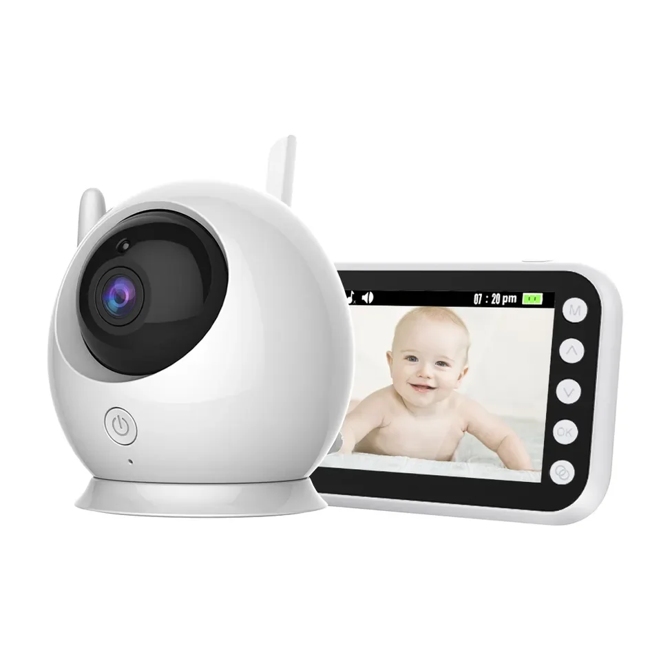 Гореща разпродажба, детска камера 1080P Wifi, безжичен следи бебето, HD Аудио, Проследяване на сън, IP камера за нощно виждане за. . ' - ' . 0