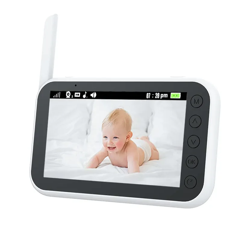 Гореща разпродажба, детска камера 1080P Wifi, безжичен следи бебето, HD Аудио, Проследяване на сън, IP камера за нощно виждане за. . ' - ' . 2