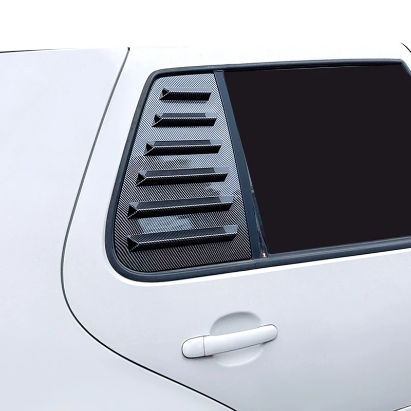 Етикети на Тристранни щори На задните стъкла на колата За VW Golf 4 MK4 1997-2006 За стайлинг на автомобили . ' - ' . 1