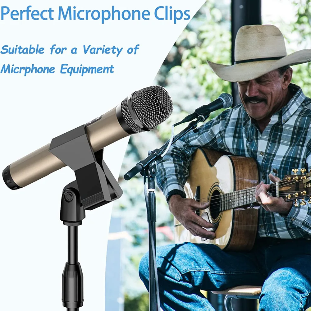 Микрофонные скоби за каботажните с адаптери от 5/8 инча до 3/8 инча Притежателя микрофонных скоби Регулируема Скоба за притежателя на микрофона . ' - ' . 4