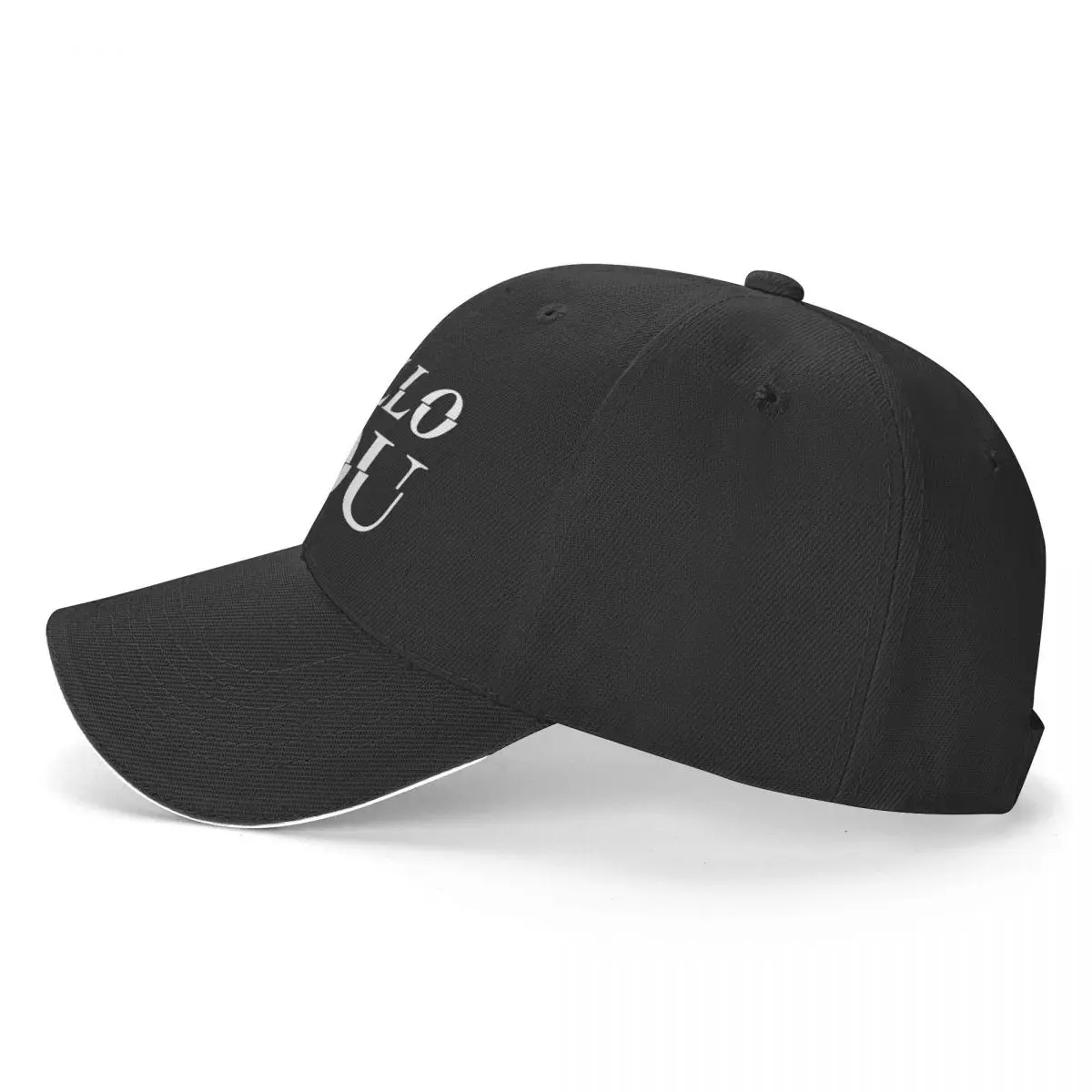 Нова бейзболна шапка Hello You, Дизайнерски Шапка, черна Реколта Шапка За Жени, Мъже . ' - ' . 2