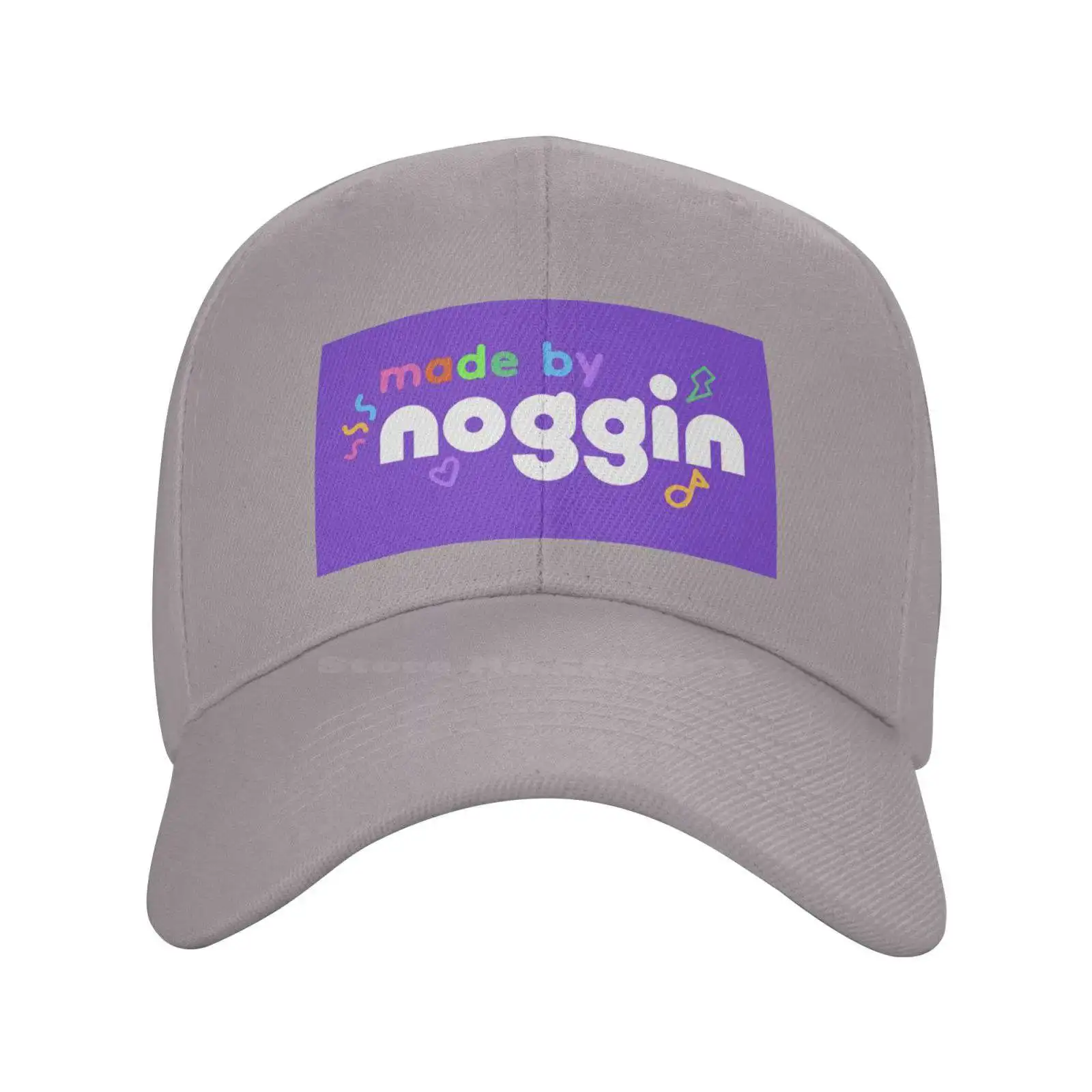 Оригиналния лого Noggin С графичен лого на марката, висококачествен деним, шапка, Вязаная капачка, бейзболна шапка . ' - ' . 0