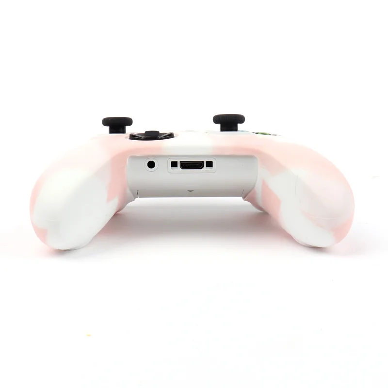 Розова мека силиконова защитна обвивка за управление на контролера на Xbox серия X S, калъф за геймпада, аксесоари, калъфи за джойстик . ' - ' . 4