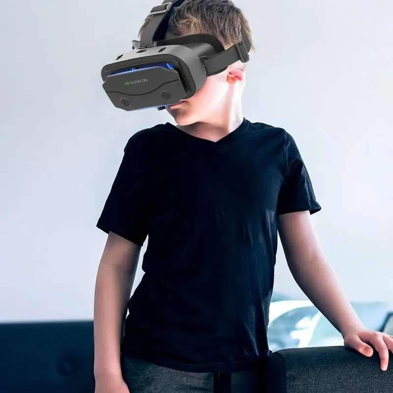 Слушалки виртуална реалност, очила за виртуална реалност за игри с смартфони, универсални очила за виртуална реалност, меки и удобни, нови 3D VR . ' - ' . 4