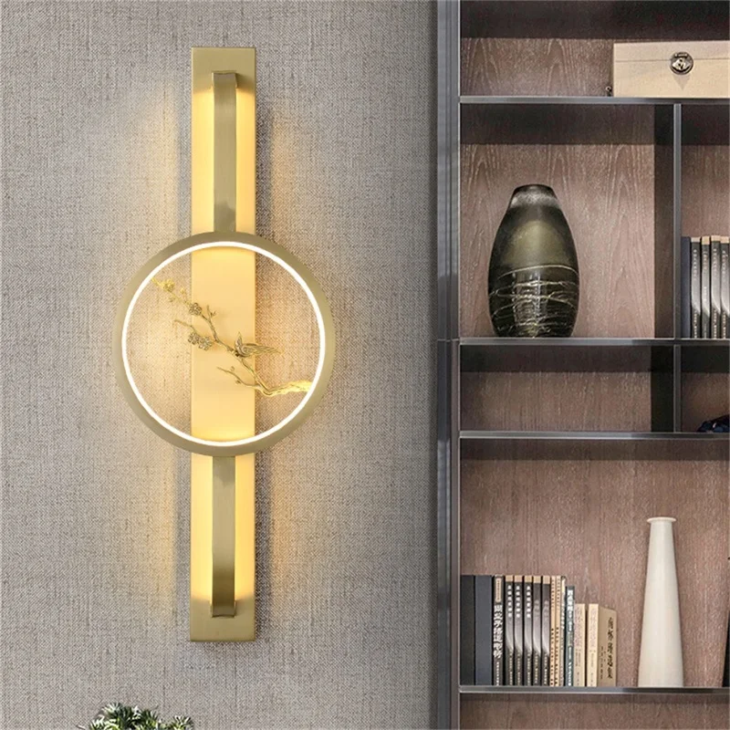 Стенен лампа PLLY от месинг, Модерен и Луксозен дизайн, Стенни лампи за дома, всекидневна, коридор . ' - ' . 3
