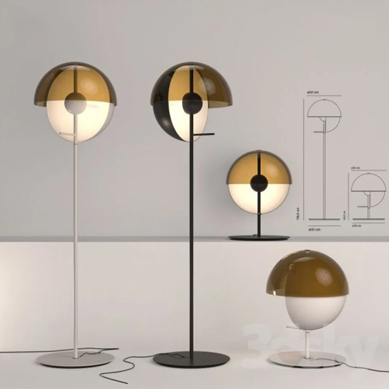 Тенекиен Модерен под лампа LED Nordic Fashion Творчески Прост, Стоящ Лампа Декор за дома, хол, спалня, Прикроватной нощни шкафчета . ' - ' . 2