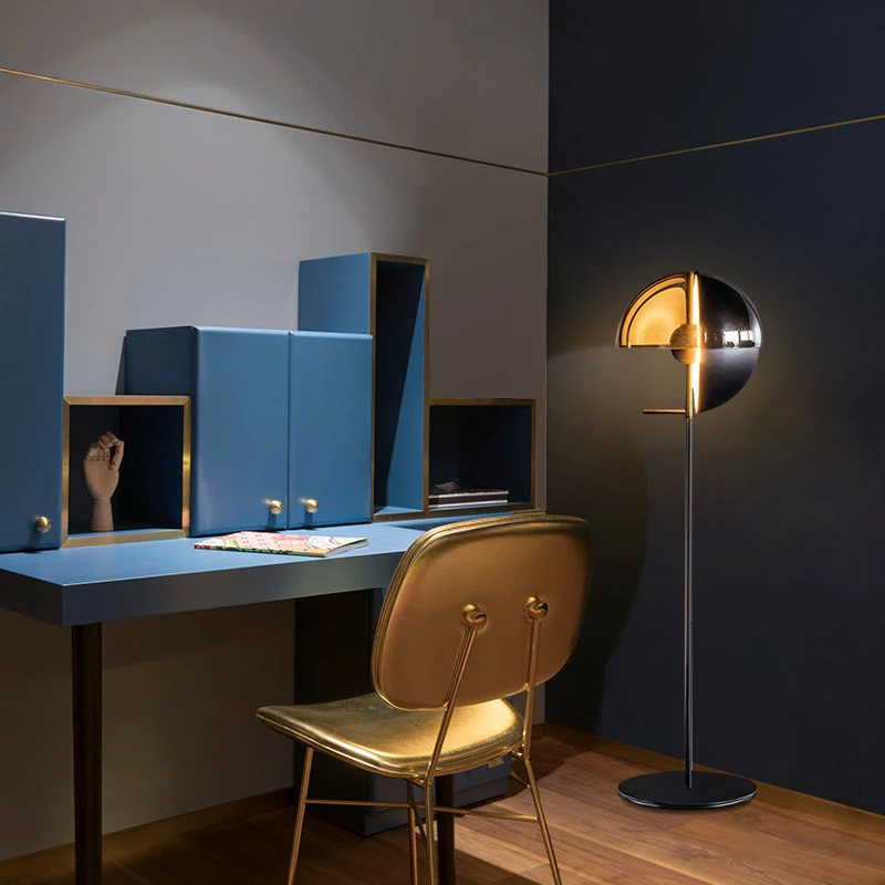 Тенекиен Модерен под лампа LED Nordic Fashion Творчески Прост, Стоящ Лампа Декор за дома, хол, спалня, Прикроватной нощни шкафчета . ' - ' . 3