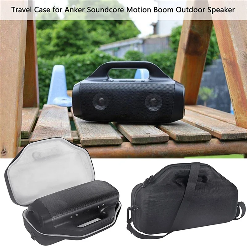 Чанти за съхранение на високоговорители Anker Soundcore Motion Бум, Удароустойчив Твърд калъф, външният водоустойчив защитен калъф . ' - ' . 2