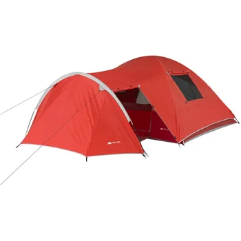 Ozark Trail 4-местната куполна палатка с антре и пълно покритие Fly