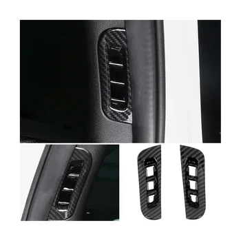 Автомобилна тампон на предния багажник на климатика от въглеродни влакна за Dodge Durango 2011-2022