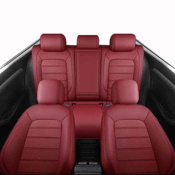 Калъфи за автомобилни седалки Suzuki Swift, Grand Vitara Ignis Sx4 Jimny Man Луксозни Кожени Дамски Аксесоари за интериора