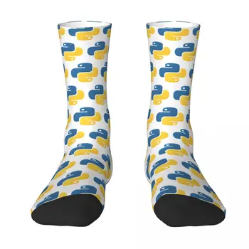Програмиране на Python Код на Python Linux Мъжки Чорапи Дамски Чорапи От полиестер Адаптивни Сладка Риза